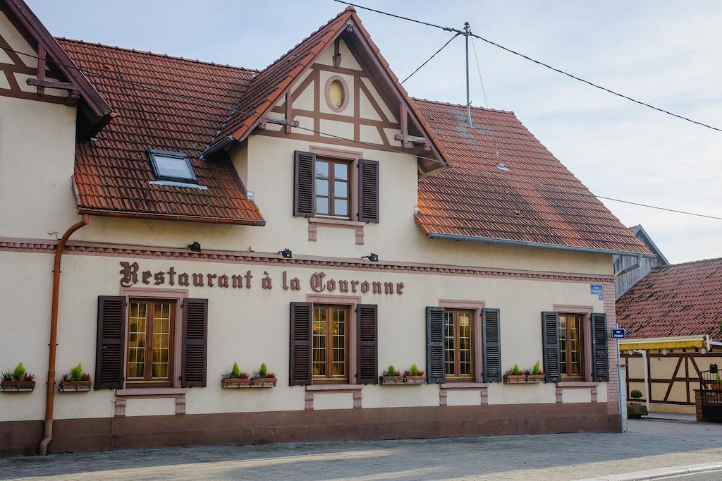 Hotel Restaurant La Couronne Роппенайм Екстер'єр фото